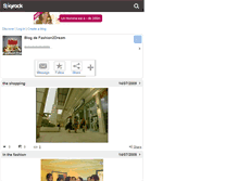 Tablet Screenshot of fashion2dream.skyrock.com