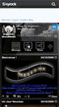 Mobile Screenshot of angenoir-brandnewday.skyrock.com