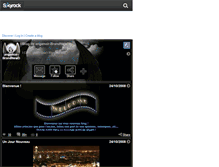 Tablet Screenshot of angenoir-brandnewday.skyrock.com