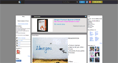 Desktop Screenshot of future-maman-14-ans.skyrock.com