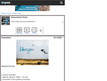 Tablet Screenshot of future-maman-14-ans.skyrock.com