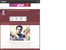 Tablet Screenshot of david-archuleta-france.skyrock.com