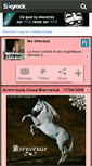 Mobile Screenshot of bonheur-chevaux.skyrock.com