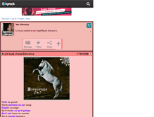 Tablet Screenshot of bonheur-chevaux.skyrock.com