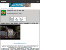 Tablet Screenshot of capoeira-paris-cours.skyrock.com