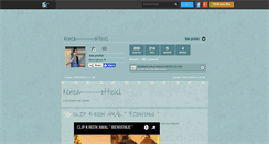 Desktop Screenshot of kenza---------officiel.skyrock.com