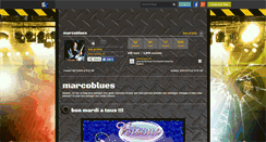 Desktop Screenshot of marcoblues.skyrock.com