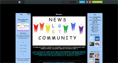 Desktop Screenshot of news-lgbt-community.skyrock.com