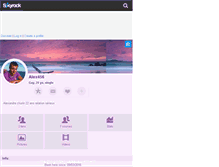 Tablet Screenshot of alex456.skyrock.com