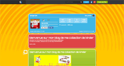 Desktop Screenshot of kinder84.skyrock.com