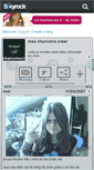 Mobile Screenshot of chansonscreer.skyrock.com