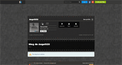 Desktop Screenshot of angel939.skyrock.com