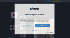 Desktop Screenshot of blacky-model.skyrock.com