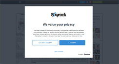 Desktop Screenshot of miley270.skyrock.com