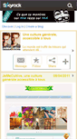Mobile Screenshot of jemecultive.skyrock.com