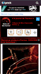 Mobile Screenshot of diary-of-the-horror.skyrock.com