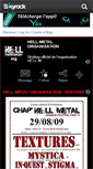 Mobile Screenshot of hellmetal-org.skyrock.com