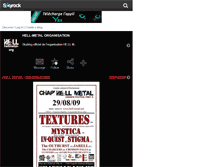 Tablet Screenshot of hellmetal-org.skyrock.com