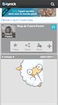 Mobile Screenshot of future-parent.skyrock.com