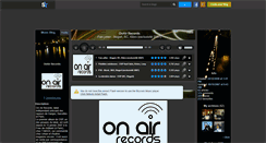 Desktop Screenshot of onairrecords.skyrock.com