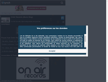 Tablet Screenshot of onairrecords.skyrock.com