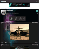 Tablet Screenshot of hayley-adams.skyrock.com