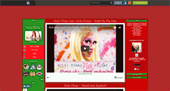 Desktop Screenshot of oh-nickiminaj.skyrock.com