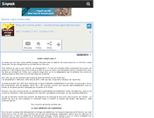 Tablet Screenshot of diary-of-a-novice-writer.skyrock.com