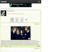 Tablet Screenshot of ginny-weasley-230.skyrock.com