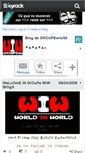 Mobile Screenshot of groupewiws6.skyrock.com