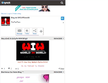 Tablet Screenshot of groupewiws6.skyrock.com