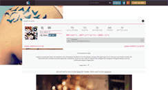 Desktop Screenshot of nath-x0x.skyrock.com