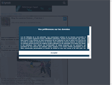 Tablet Screenshot of marieelaurence.skyrock.com