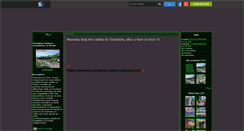Desktop Screenshot of chamberycc.skyrock.com