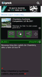 Mobile Screenshot of chamberycc.skyrock.com