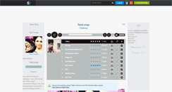 Desktop Screenshot of anita-music.skyrock.com