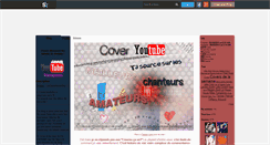 Desktop Screenshot of coveryoutube.skyrock.com