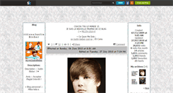 Desktop Screenshot of iiilovejustinbieber.skyrock.com