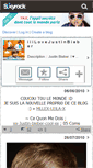 Mobile Screenshot of iiilovejustinbieber.skyrock.com