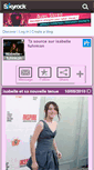 Mobile Screenshot of isabelle--fuhrman.skyrock.com