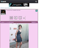 Tablet Screenshot of isabelle--fuhrman.skyrock.com