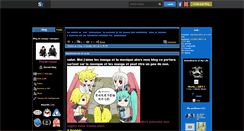 Desktop Screenshot of manga--musique.skyrock.com