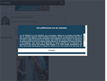 Tablet Screenshot of photo-robert-pattinson.skyrock.com
