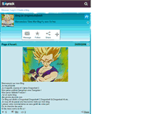 Tablet Screenshot of dragonballz2oo9.skyrock.com