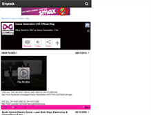 Tablet Screenshot of dancegeneration-portland.skyrock.com