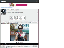 Tablet Screenshot of dailyashleytisdale.skyrock.com