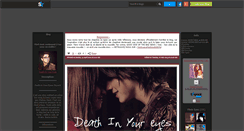 Desktop Screenshot of death-in-your-eyes.skyrock.com