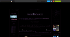 Desktop Screenshot of justinbxsource.skyrock.com