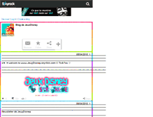 Tablet Screenshot of jeuxdisney.skyrock.com