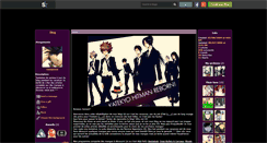 Desktop Screenshot of manganime.skyrock.com